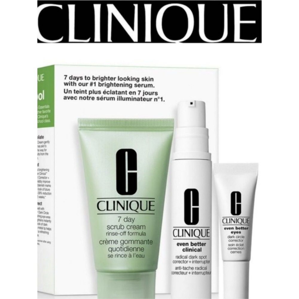 Clinique 3-PC Skin School Supplies‎ Even Tone Essentials Set